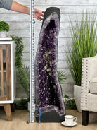 Extra Plus Quality Brazilian Amethyst Cathedral, 116.9 lbs & 44" Tall, Model #5601-1209 by Brazil Gems - Brazil GemsBrazil GemsExtra Plus Quality Brazilian Amethyst Cathedral, 116.9 lbs & 44" Tall, Model #5601-1209 by Brazil GemsCathedrals5601-1209