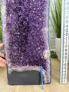 Extra Plus Quality Brazilian Amethyst Cathedral, 146 lbs & 38.2" Tall, Model #5601-1241 by Brazil Gems - Brazil GemsBrazil GemsExtra Plus Quality Brazilian Amethyst Cathedral, 146 lbs & 38.2" Tall, Model #5601-1241 by Brazil GemsCathedrals5601-1241