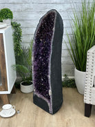 Extra Plus Quality Brazilian Amethyst Cathedral, 146 lbs & 38.2" Tall, Model #5601-1241 by Brazil Gems - Brazil GemsBrazil GemsExtra Plus Quality Brazilian Amethyst Cathedral, 146 lbs & 38.2" Tall, Model #5601-1241 by Brazil GemsCathedrals5601-1241