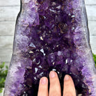 Extra Plus Quality Brazilian Amethyst Cathedral, 19.3 lbs & 13.25" Tall, Model #5601-1076 by Brazil Gems - Brazil GemsBrazil GemsExtra Plus Quality Brazilian Amethyst Cathedral, 19.3 lbs & 13.25" Tall, Model #5601-1076 by Brazil GemsCathedrals5601-1076