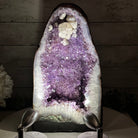 Extra Plus Quality Brazilian Amethyst Cathedral, 20.7 lbs & 12.4" Tall, Model #5601-0976 by Brazil Gems - Brazil GemsBrazil GemsExtra Plus Quality Brazilian Amethyst Cathedral, 20.7 lbs & 12.4" Tall, Model #5601-0976 by Brazil GemsCathedrals5601-0976