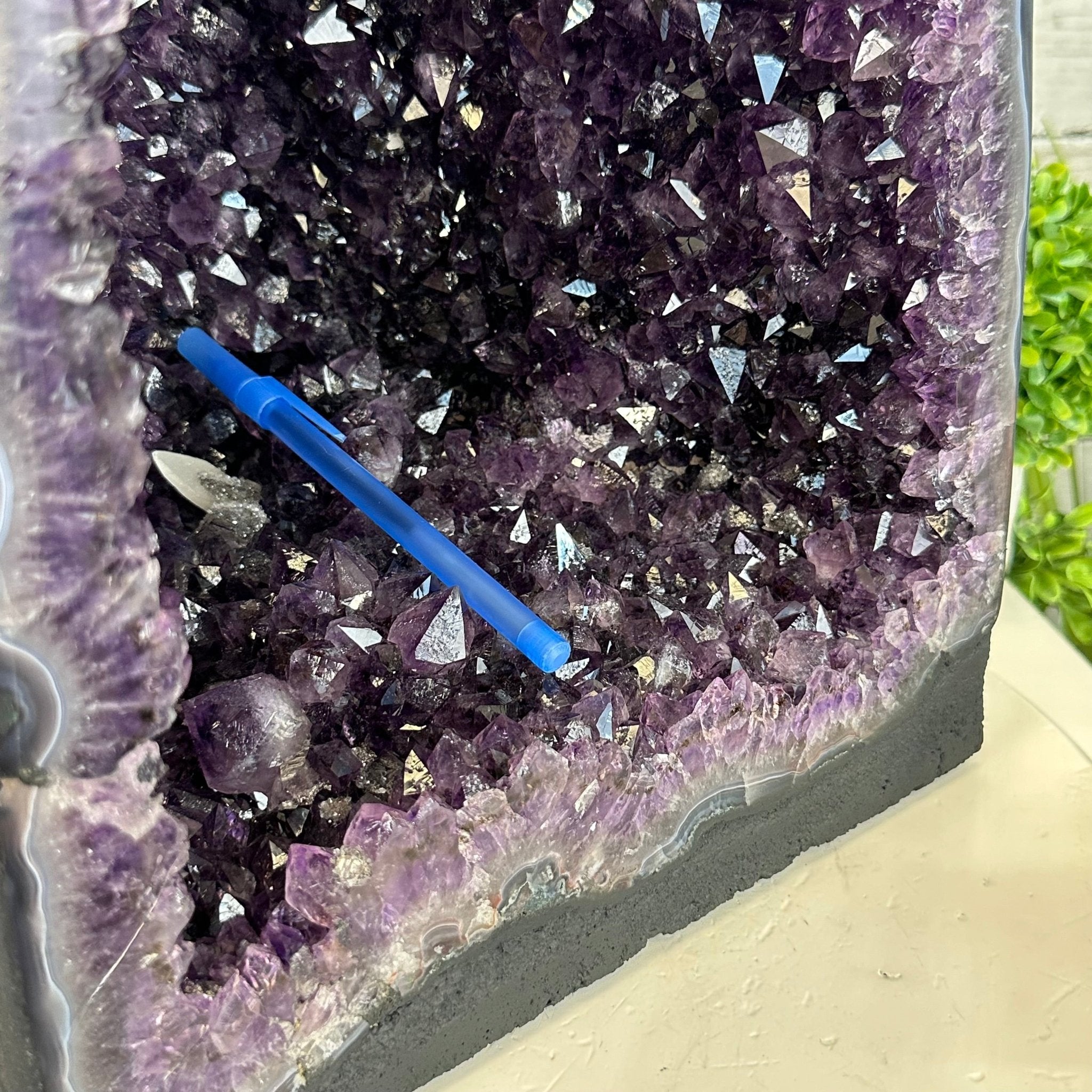 Extra Plus Quality Brazilian Amethyst Cathedral, 44.6 lbs & 19.8" Tall #5601 - 1312 - Brazil GemsBrazil GemsExtra Plus Quality Brazilian Amethyst Cathedral, 44.6 lbs & 19.8" Tall #5601 - 1312Cathedrals5601 - 1312