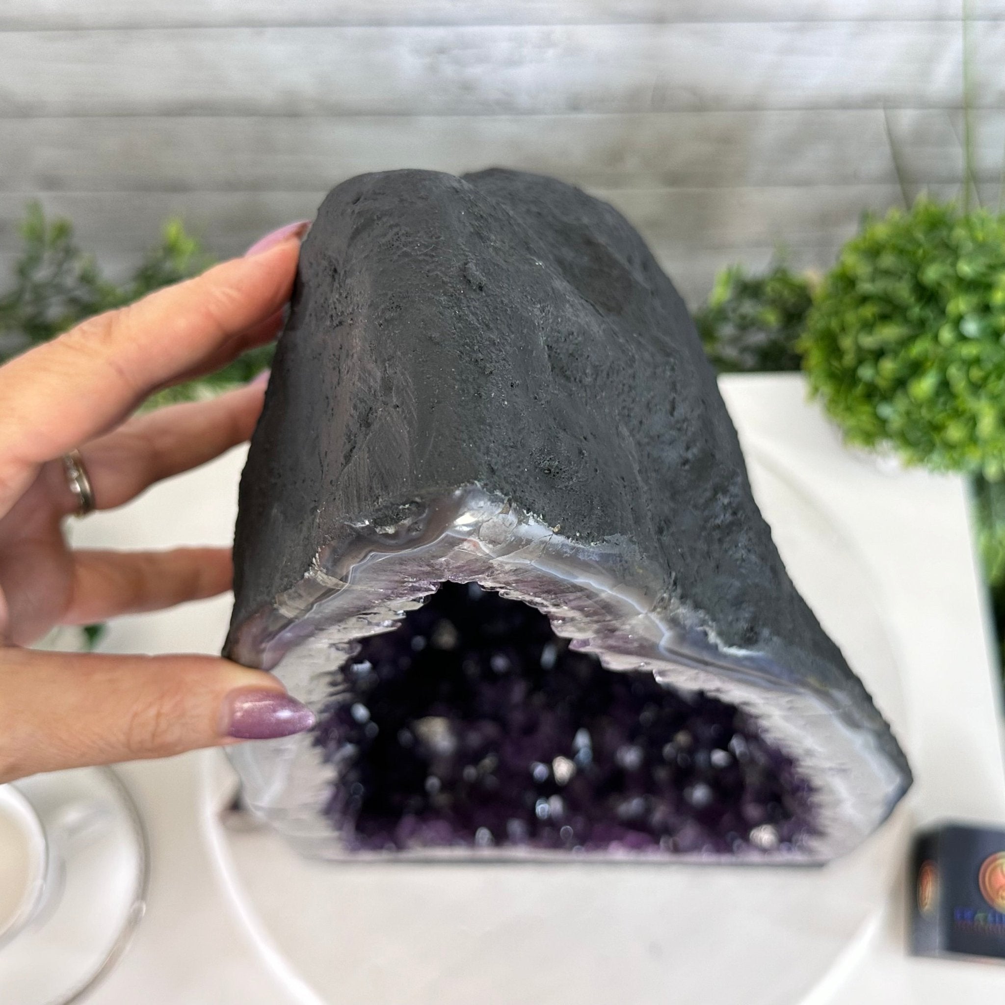 Extra Plus Quality Brazilian Amethyst Cathedral, 44.6 lbs & 19.8" Tall #5601 - 1312 - Brazil GemsBrazil GemsExtra Plus Quality Brazilian Amethyst Cathedral, 44.6 lbs & 19.8" Tall #5601 - 1312Cathedrals5601 - 1312