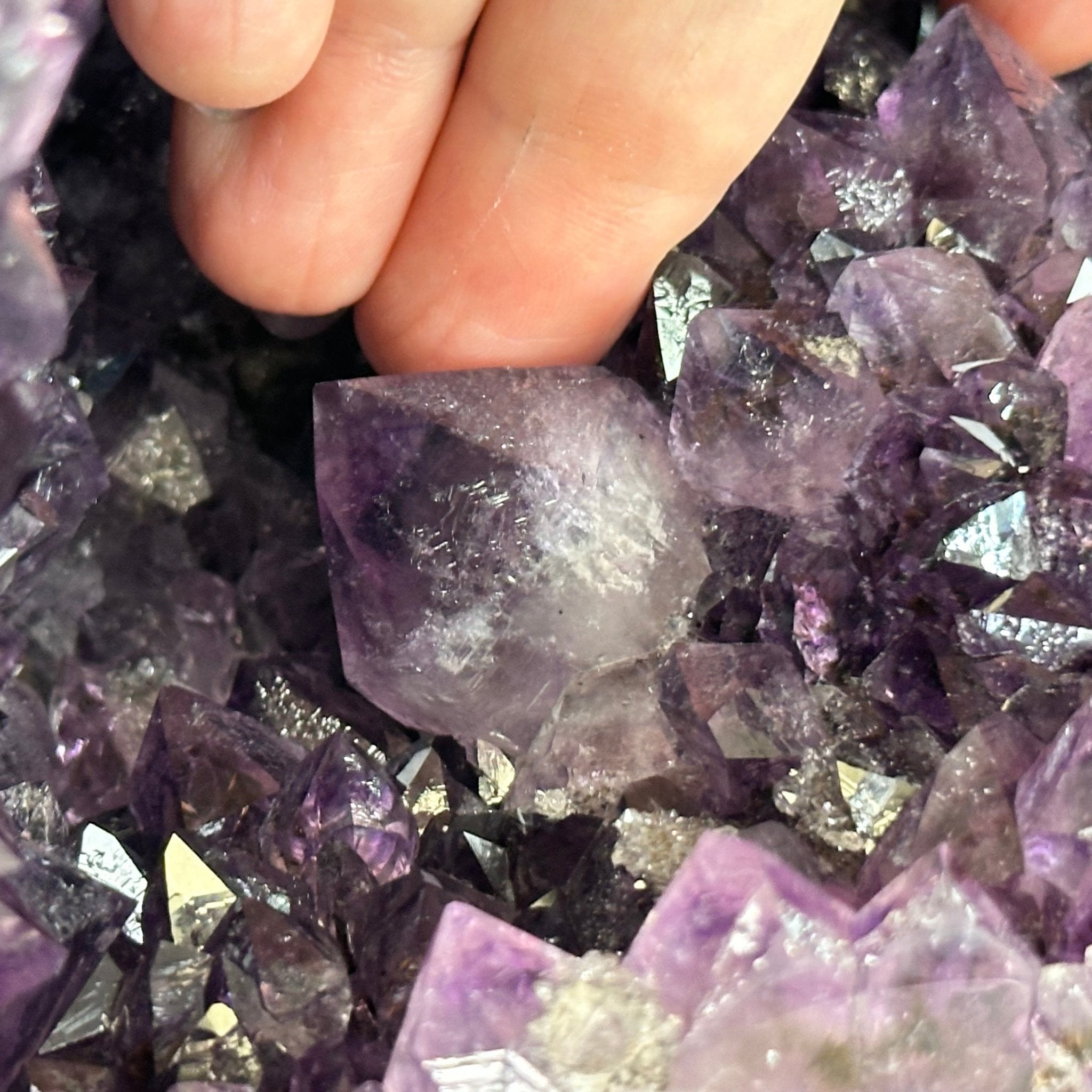 Extra Plus Quality Brazilian Amethyst Cathedral, 44.6 lbs & 19.8" Tall #5601 - 1312 - Brazil GemsBrazil GemsExtra Plus Quality Brazilian Amethyst Cathedral, 44.6 lbs & 19.8" Tall #5601 - 1312Cathedrals5601 - 1312