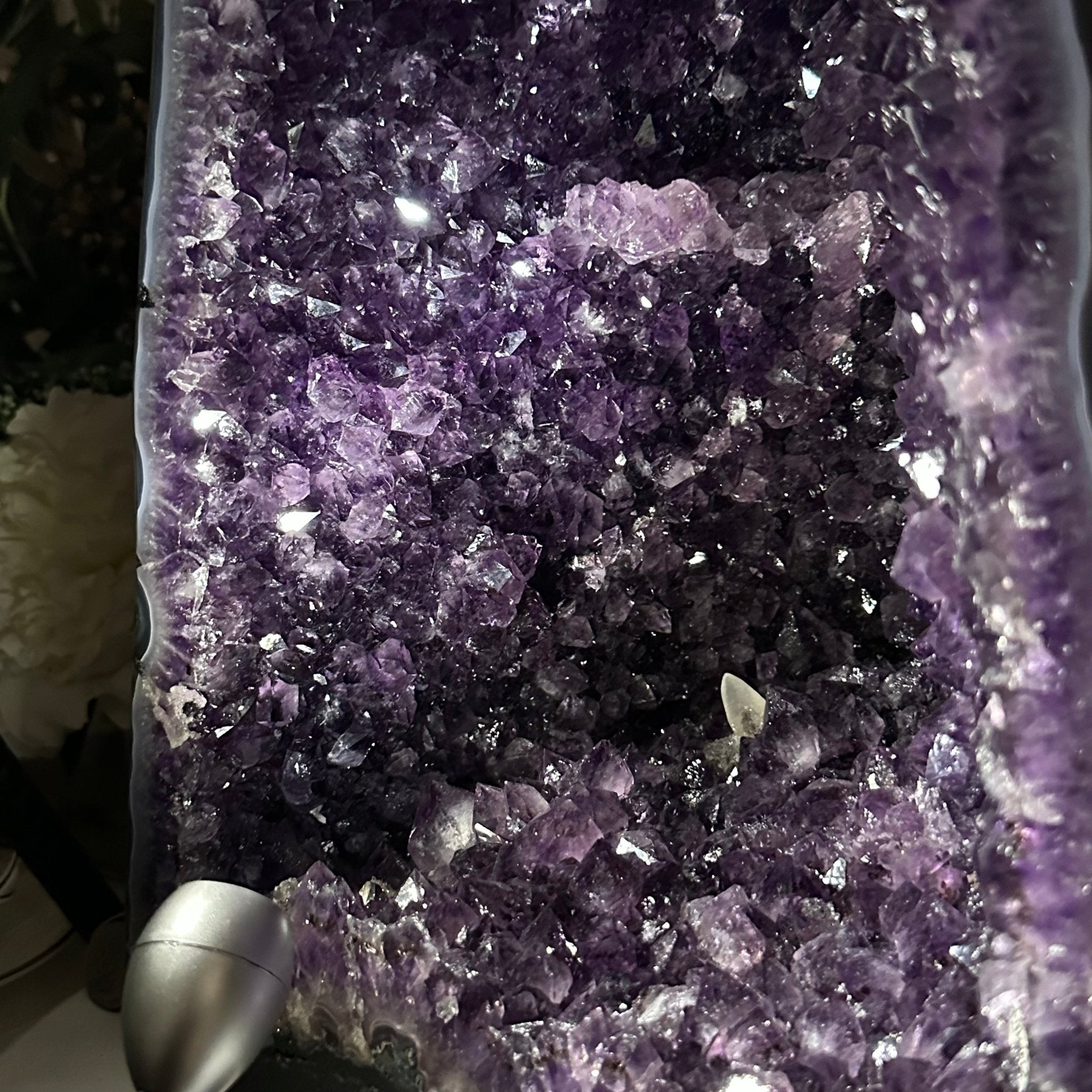 Extra Plus Quality Brazilian Amethyst Cathedral, 44.6 lbs & 19.8" Tall #5601 - 1312 - Brazil GemsBrazil GemsExtra Plus Quality Brazilian Amethyst Cathedral, 44.6 lbs & 19.8" Tall #5601 - 1312Cathedrals5601 - 1312