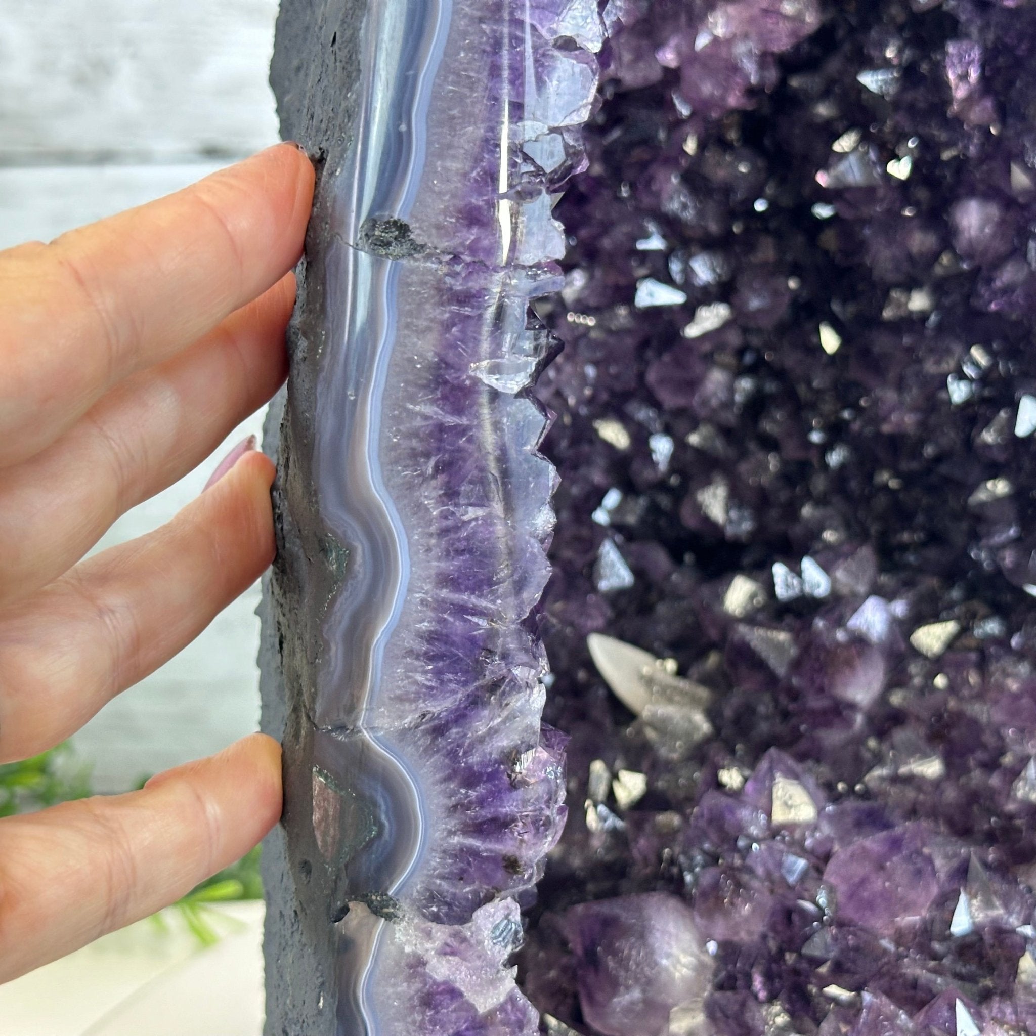 Extra Plus Quality Brazilian Amethyst Cathedral, 44.6 lbs & 19.8" Tall #5601 - 1312 - Brazil GemsBrazil GemsExtra Plus Quality Brazilian Amethyst Cathedral, 44.6 lbs & 19.8" Tall #5601 - 1312Cathedrals5601 - 1312