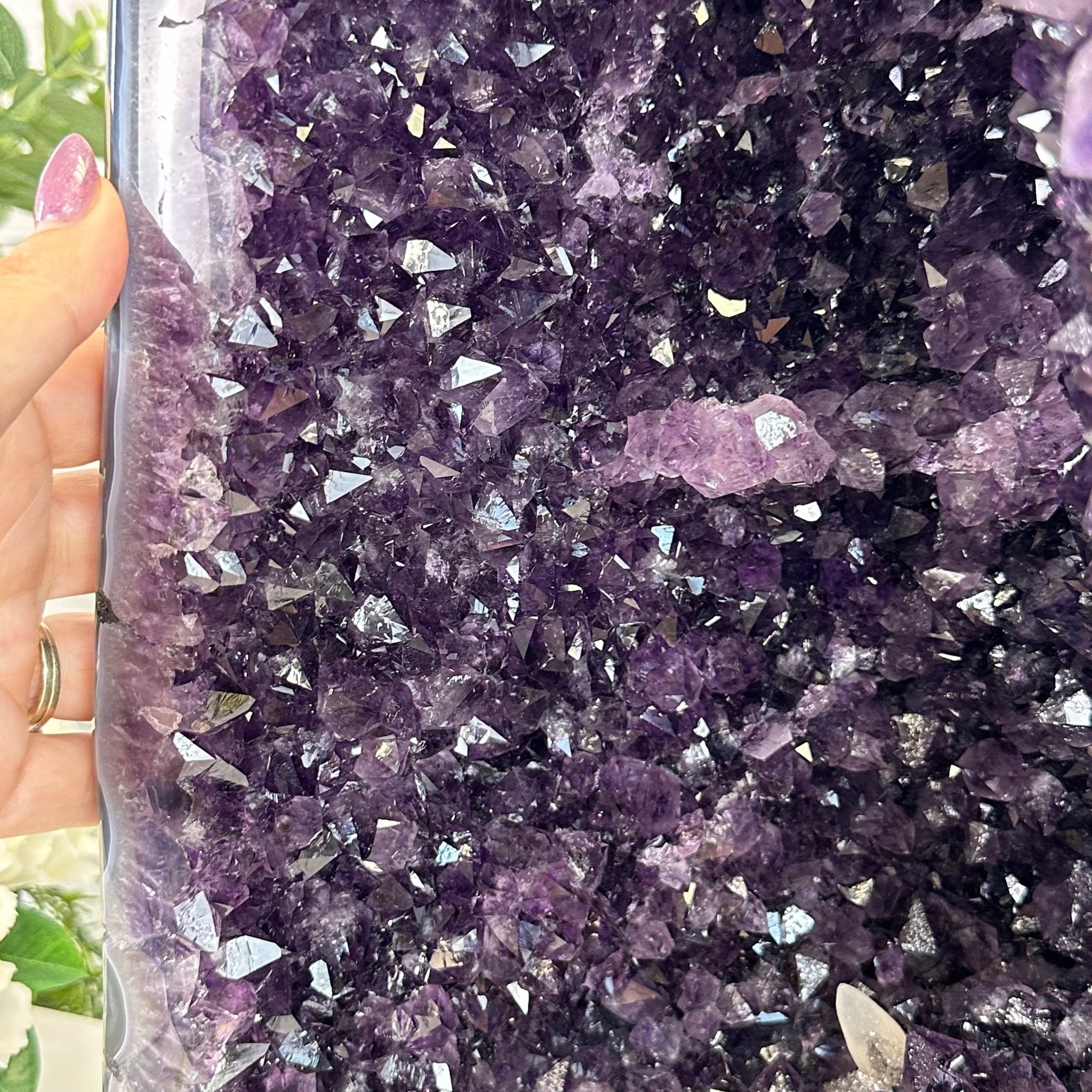 Extra Plus Quality Brazilian Amethyst Cathedral, 44.6 lbs & 19.8" Tall #5601 - 1312 - Brazil GemsBrazil GemsExtra Plus Quality Brazilian Amethyst Cathedral, 44.6 lbs & 19.8" Tall #5601 - 1312Cathedrals5601 - 1312