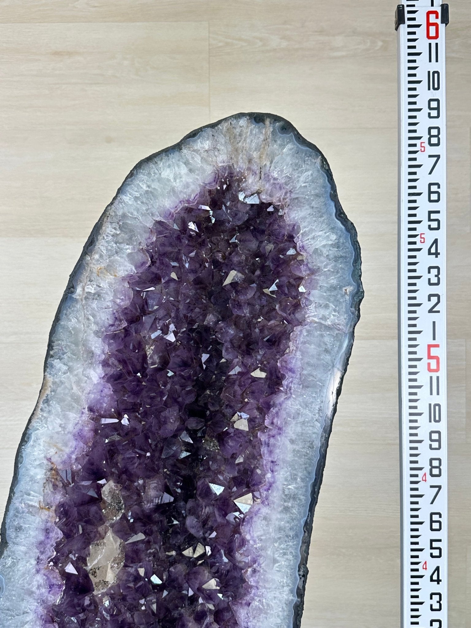Extra Plus Quality Brazilian Amethyst Cathedral, 545 lbs & 69 Inches Tall #5601 - 1477 - Brazil GemsBrazil GemsExtra Plus Quality Brazilian Amethyst Cathedral, 545 lbs & 69 Inches Tall #5601 - 1477Cathedrals5601 - 1477
