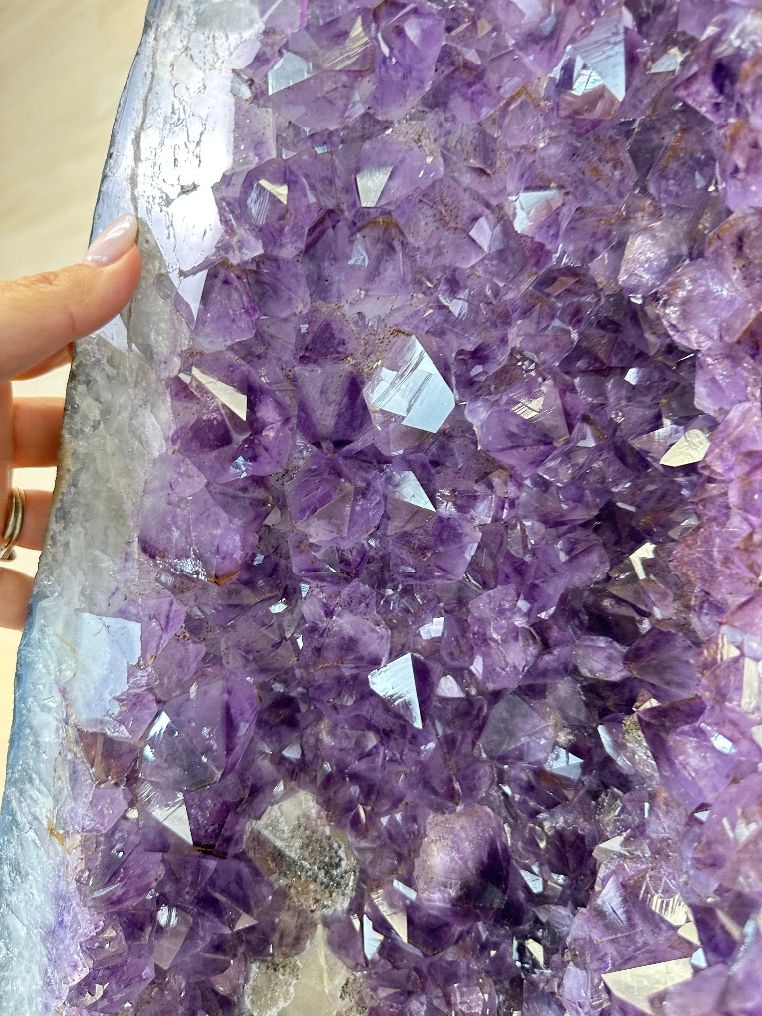 Extra Plus Quality Brazilian Amethyst Cathedral, 545 lbs & 69 Inches Tall #5601 - 1477 - Brazil GemsBrazil GemsExtra Plus Quality Brazilian Amethyst Cathedral, 545 lbs & 69 Inches Tall #5601 - 1477Cathedrals5601 - 1477