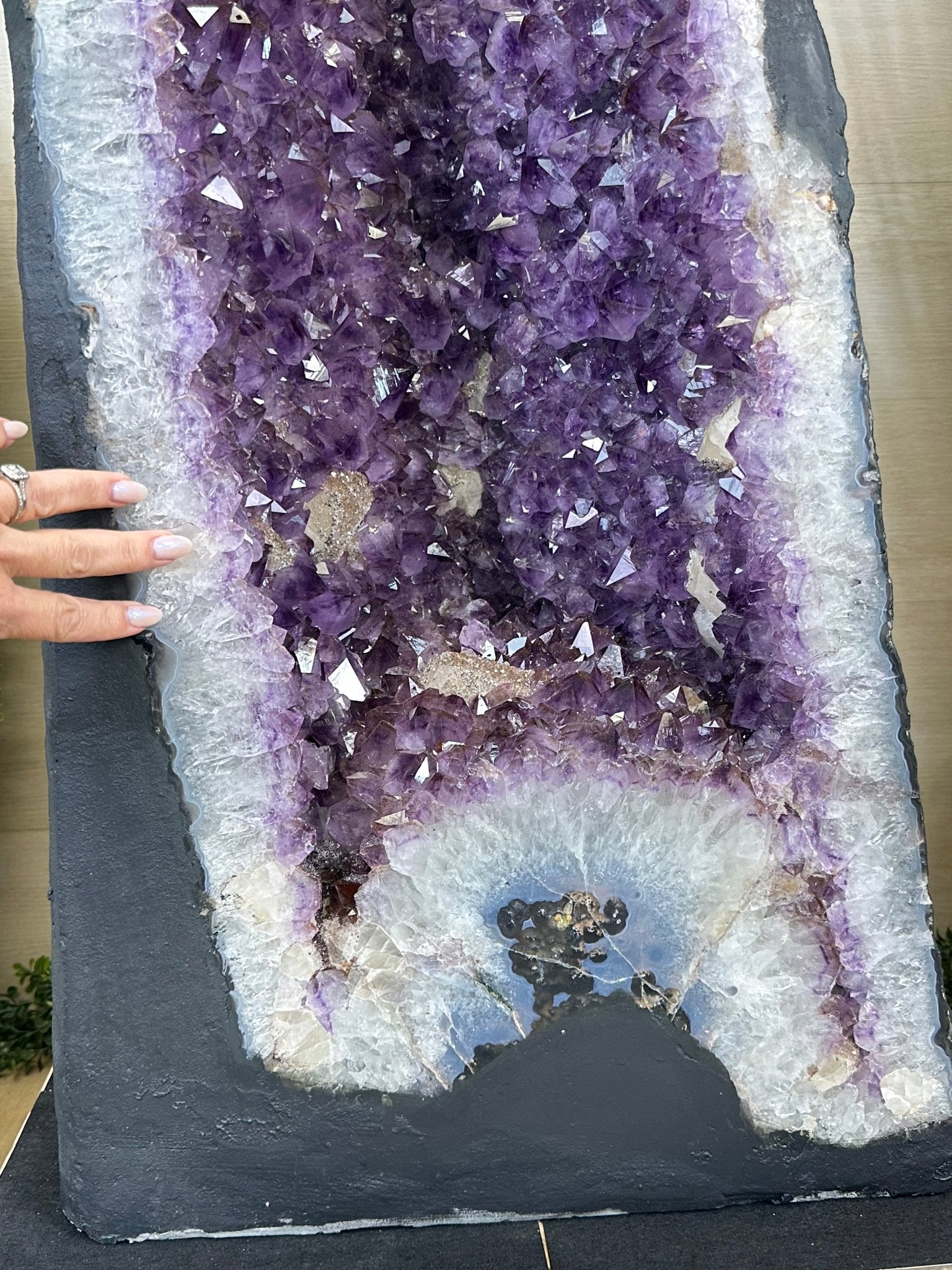 Extra Plus Quality Brazilian Amethyst Cathedral, 545 lbs & 69 Inches Tall #5601 - 1477 - Brazil GemsBrazil GemsExtra Plus Quality Brazilian Amethyst Cathedral, 545 lbs & 69 Inches Tall #5601 - 1477Cathedrals5601 - 1477