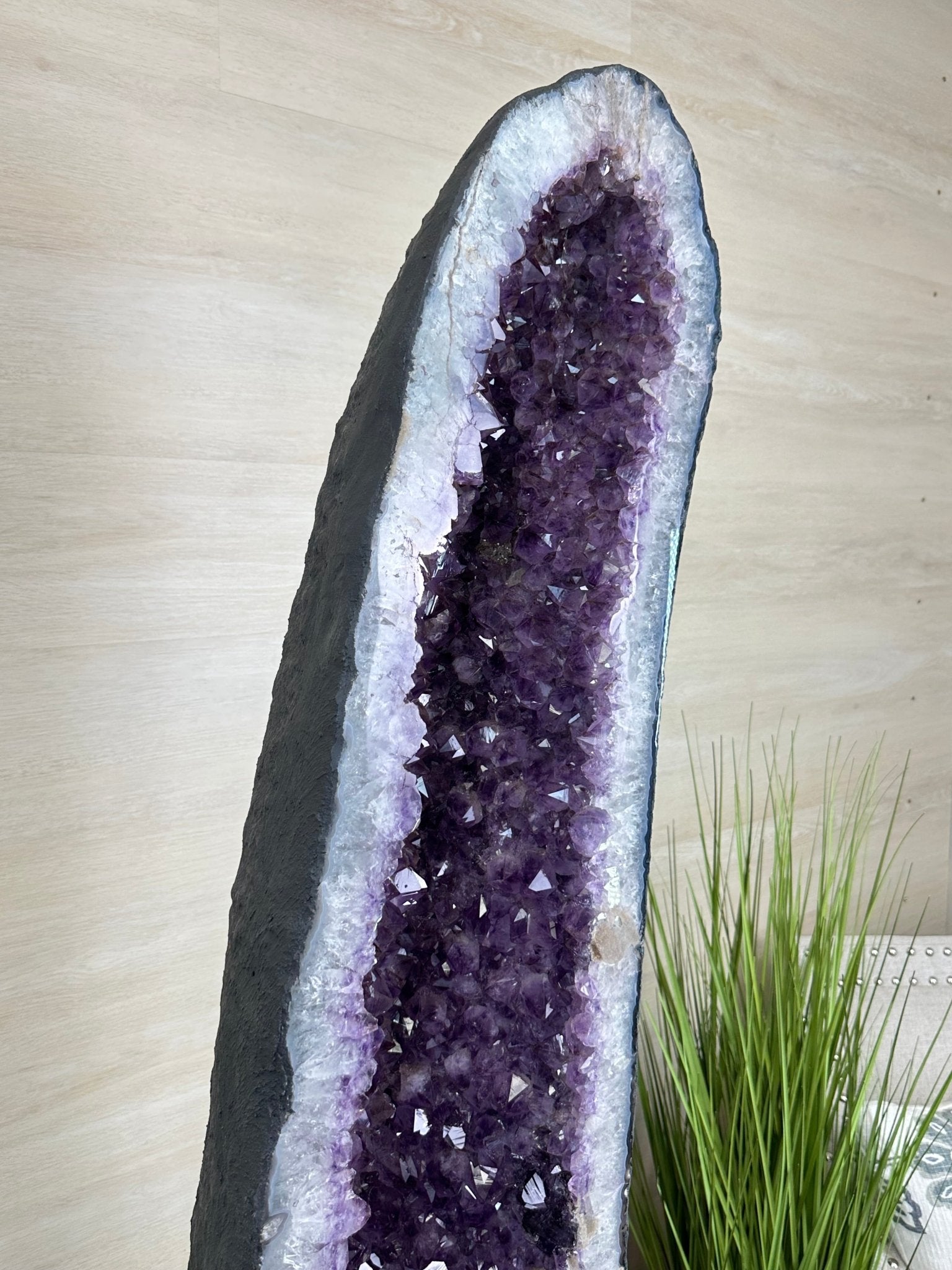 Extra Plus Quality Brazilian Amethyst Cathedral, 545 lbs & 69 Inches Tall #5601 - 1477 - Brazil GemsBrazil GemsExtra Plus Quality Brazilian Amethyst Cathedral, 545 lbs & 69 Inches Tall #5601 - 1477Cathedrals5601 - 1477
