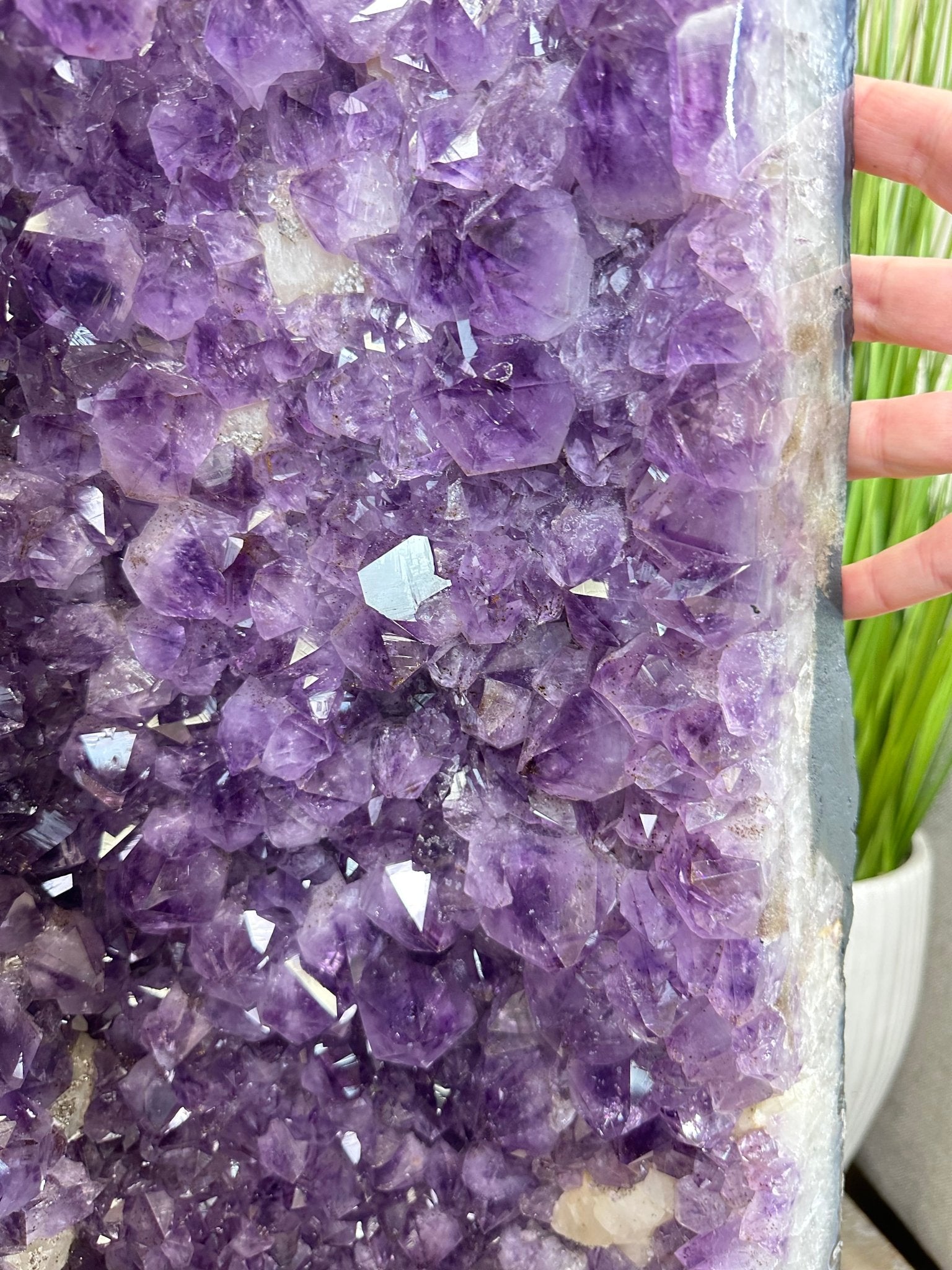 Extra Plus Quality Brazilian Amethyst Cathedral, 545 lbs & 69 Inches Tall #5601 - 1477 - Brazil GemsBrazil GemsExtra Plus Quality Brazilian Amethyst Cathedral, 545 lbs & 69 Inches Tall #5601 - 1477Cathedrals5601 - 1477