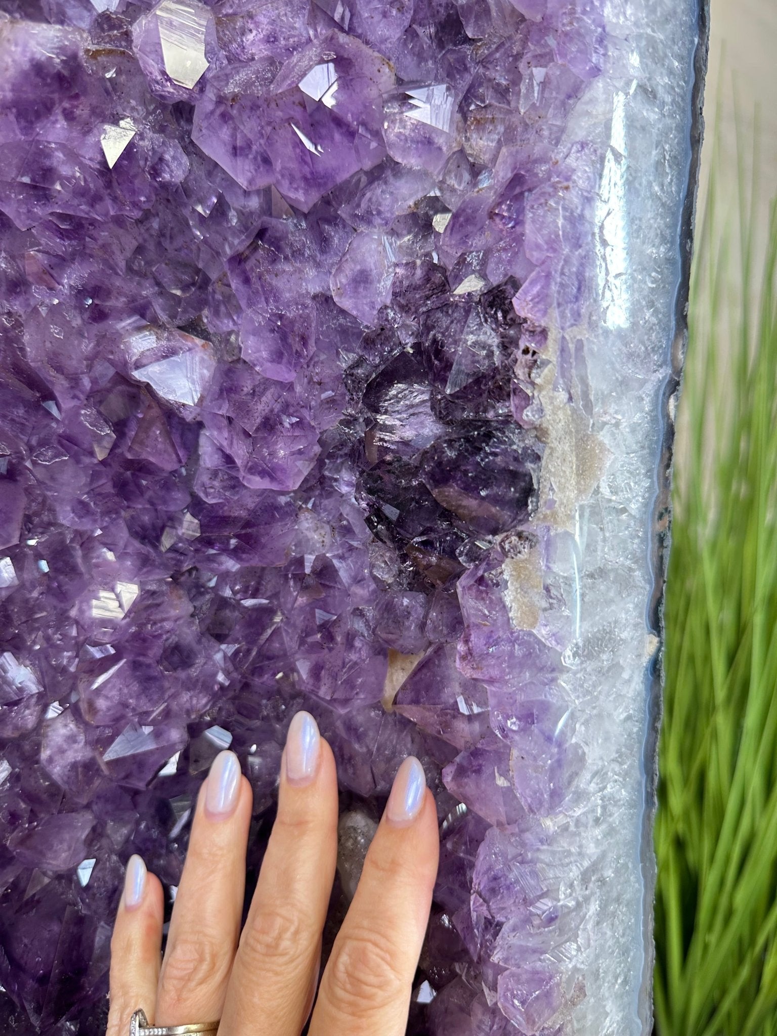Extra Plus Quality Brazilian Amethyst Cathedral, 545 lbs & 69 Inches Tall #5601 - 1477 - Brazil GemsBrazil GemsExtra Plus Quality Brazilian Amethyst Cathedral, 545 lbs & 69 Inches Tall #5601 - 1477Cathedrals5601 - 1477