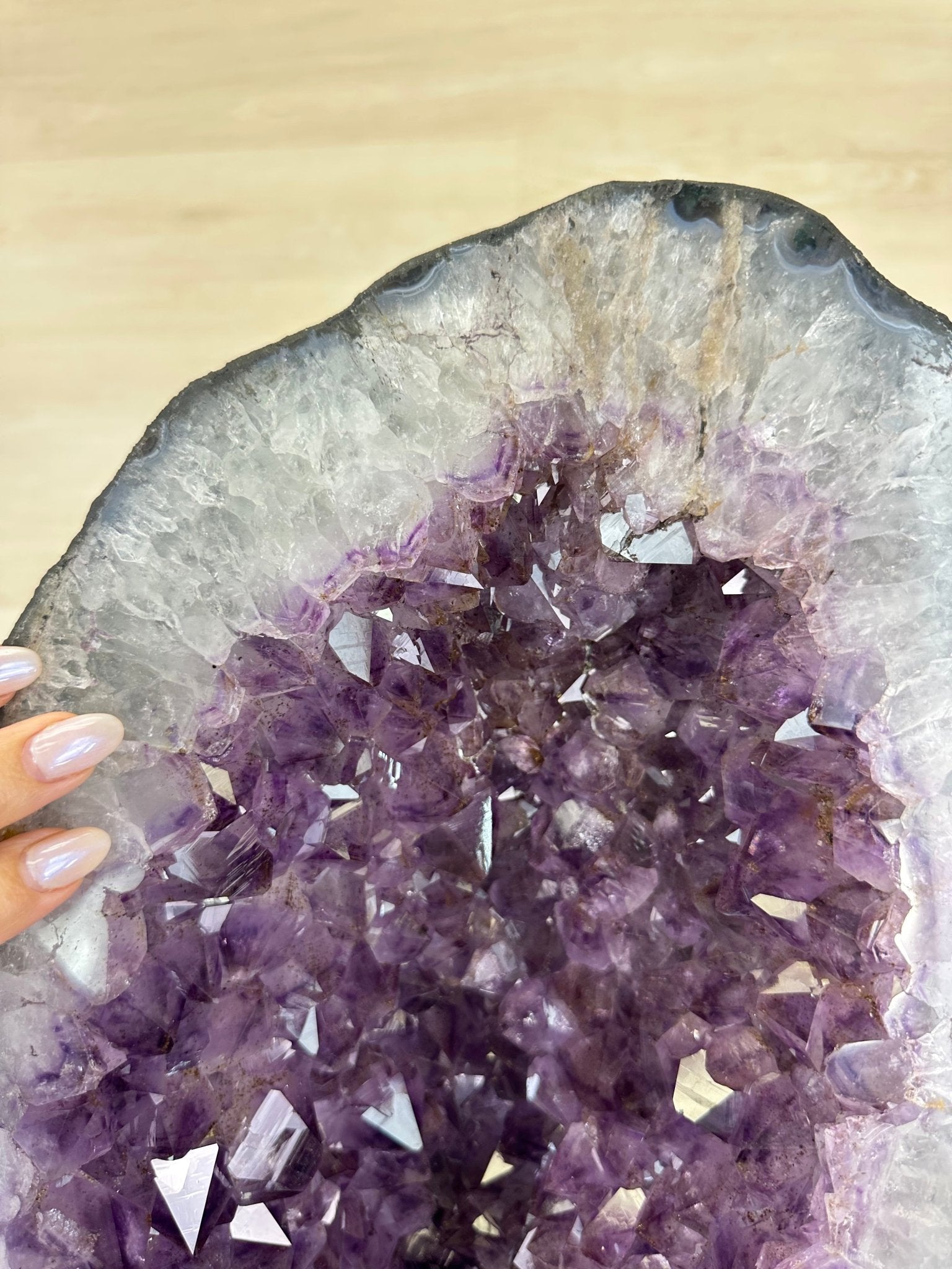 Extra Plus Quality Brazilian Amethyst Cathedral, 545 lbs & 69 Inches Tall #5601 - 1477 - Brazil GemsBrazil GemsExtra Plus Quality Brazilian Amethyst Cathedral, 545 lbs & 69 Inches Tall #5601 - 1477Cathedrals5601 - 1477