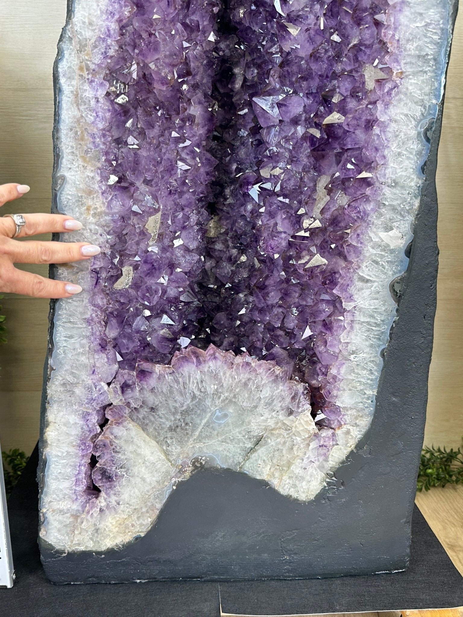 Extra Plus Quality Brazilian Amethyst Cathedral, 586.5 lbs & 71 Inches Tall #5601 - 1478 - Brazil GemsBrazil GemsExtra Plus Quality Brazilian Amethyst Cathedral, 586.5 lbs & 71 Inches Tall #5601 - 1478Cathedrals5601 - 1478