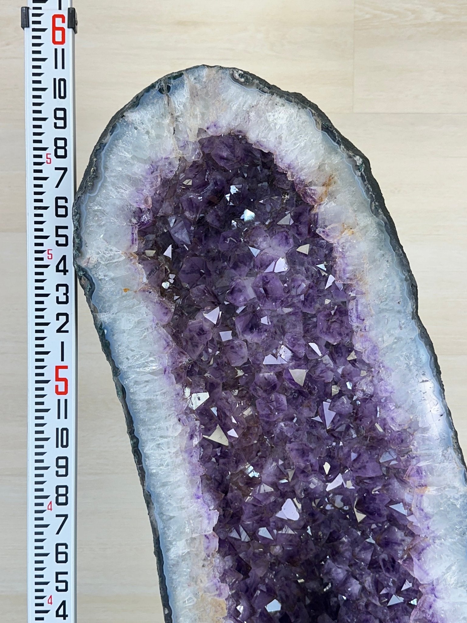 Extra Plus Quality Brazilian Amethyst Cathedral, 586.5 lbs & 71 Inches Tall #5601 - 1478 - Brazil GemsBrazil GemsExtra Plus Quality Brazilian Amethyst Cathedral, 586.5 lbs & 71 Inches Tall #5601 - 1478Cathedrals5601 - 1478