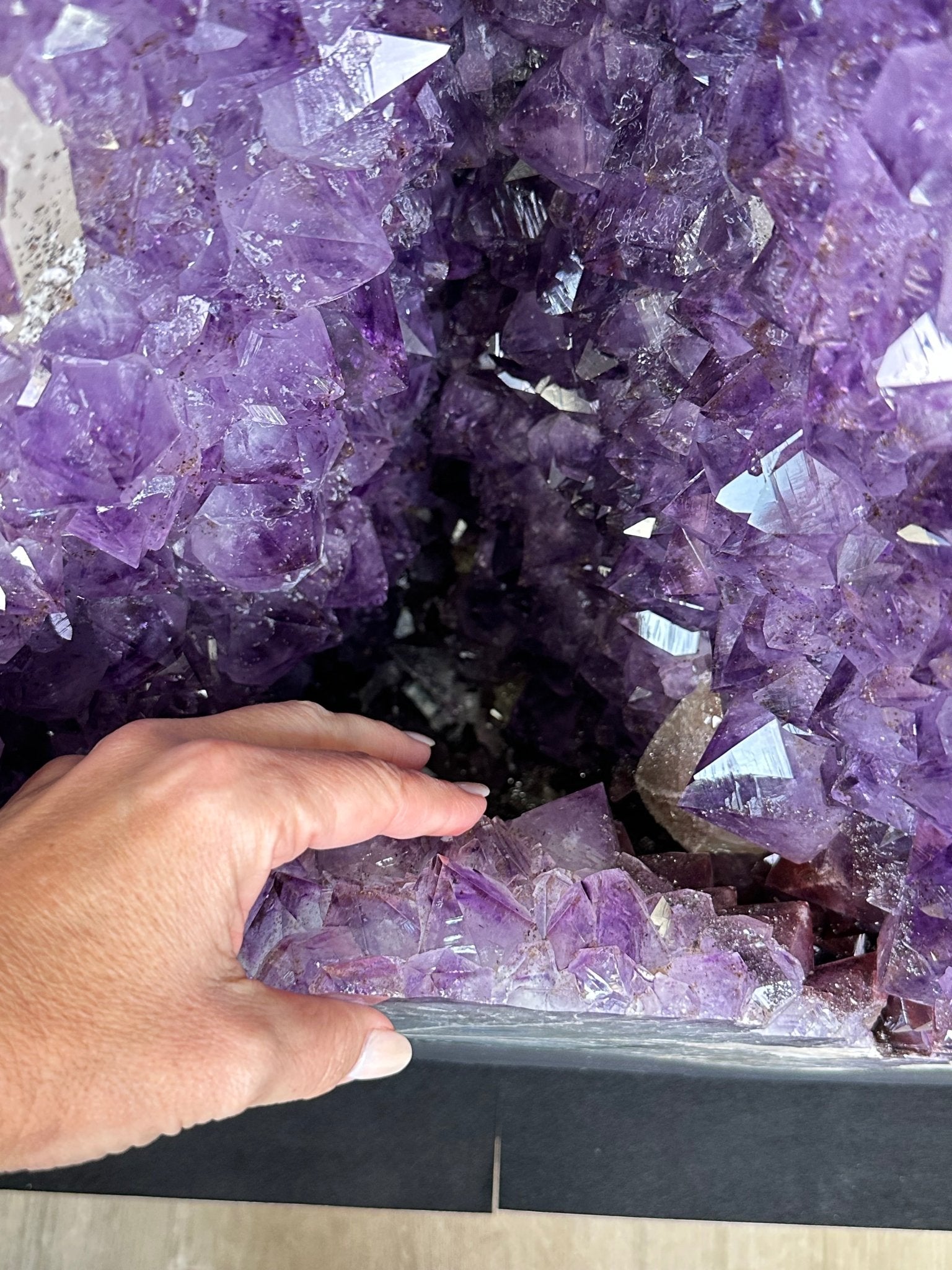 Extra Plus Quality Brazilian Amethyst Cathedral, 586.5 lbs & 71 Inches Tall #5601 - 1478 - Brazil GemsBrazil GemsExtra Plus Quality Brazilian Amethyst Cathedral, 586.5 lbs & 71 Inches Tall #5601 - 1478Cathedrals5601 - 1478