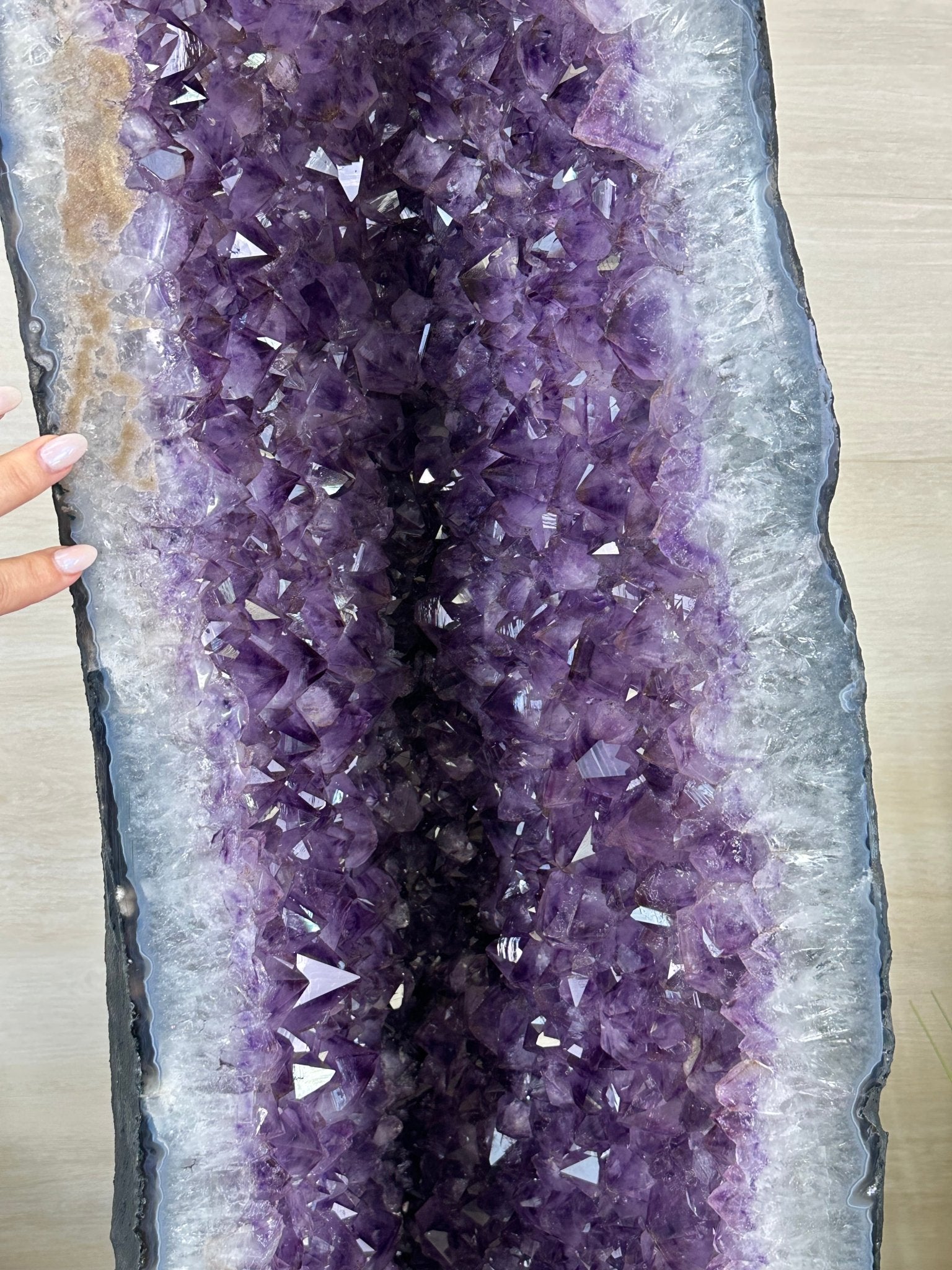 Extra Plus Quality Brazilian Amethyst Cathedral, 586.5 lbs & 71 Inches Tall #5601 - 1478 - Brazil GemsBrazil GemsExtra Plus Quality Brazilian Amethyst Cathedral, 586.5 lbs & 71 Inches Tall #5601 - 1478Cathedrals5601 - 1478