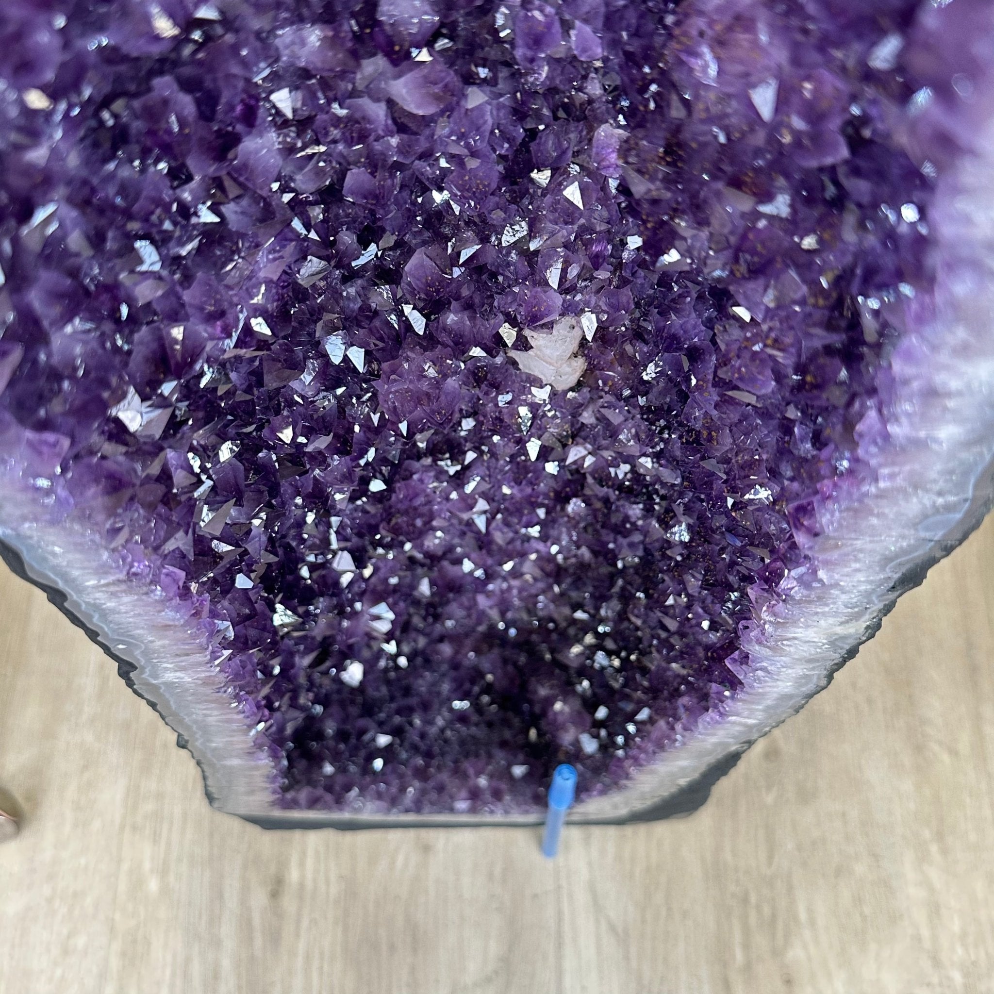 Extra Plus Quality Brazilian Amethyst Cathedral, 76.4 lbs & 38.5" Tall, Model #5601-1230 by Brazil Gems - Brazil GemsBrazil GemsExtra Plus Quality Brazilian Amethyst Cathedral, 76.4 lbs & 38.5" Tall, Model #5601-1230 by Brazil GemsCathedrals5601-1230