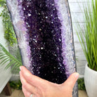 Extra Plus Quality Brazilian Amethyst Cathedral, 81.6 lbs & 34.25" Tall, Model #5601-1215 by Brazil Gems - Brazil GemsBrazil GemsExtra Plus Quality Brazilian Amethyst Cathedral, 81.6 lbs & 34.25" Tall, Model #5601-1215 by Brazil GemsCathedrals5601-1215