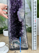 Extra Plus Quality Brazilian Amethyst Cathedral, 88.2lbs & 35" Tall, Model #5601-1213 by Brazil Gems - Brazil GemsBrazil GemsExtra Plus Quality Brazilian Amethyst Cathedral, 88.2lbs & 35" Tall, Model #5601-1213 by Brazil GemsCathedrals5601-1213