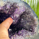 Extra Plus Quality Brazilian Amethyst Cathedral, 9.5 lbs & 5.2" Tall, Model #5601-0857 by Brazil Gems - Brazil GemsBrazil GemsExtra Plus Quality Brazilian Amethyst Cathedral, 9.5 lbs & 5.2" Tall, Model #5601-0857 by Brazil GemsCathedrals5601-0857