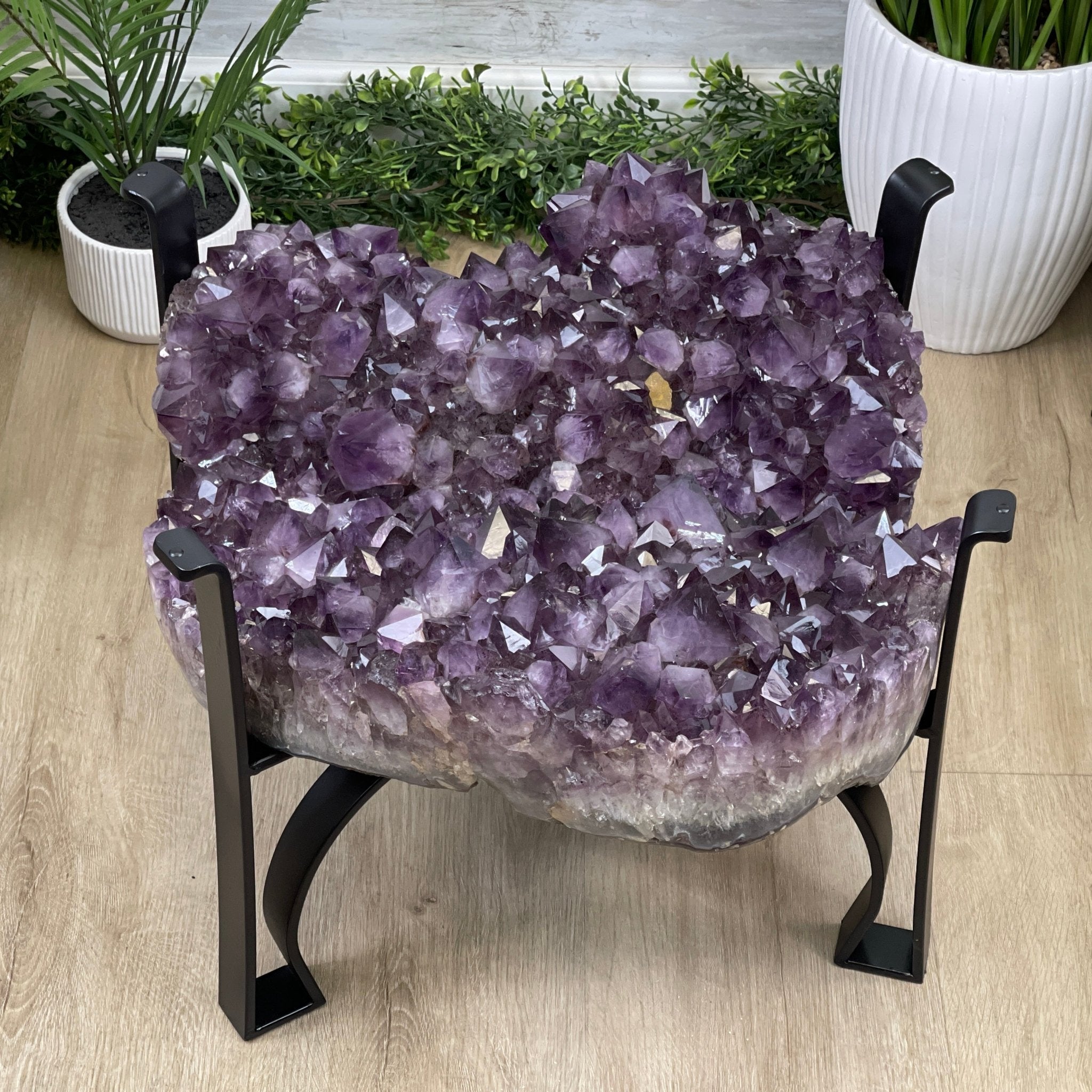 Brazilian Amethyst Coffee Table #1385-0086 – Brazil Gems