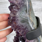 Extra Plus Quality Brazilian Amethyst Crystal Portal on a Tall Rotating Stand, 130.1 lbs & 70" tall Model #5604-0098 by Brazil Gems - Brazil GemsBrazil GemsExtra Plus Quality Brazilian Amethyst Crystal Portal on a Tall Rotating Stand, 130.1 lbs & 70" tall Model #5604-0098 by Brazil GemsPortals on Rotating Bases5604-0098
