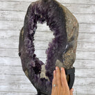Extra Plus Quality Brazilian Amethyst Crystal Portal on a Tall Rotating Stand, 81.6 lbs & 69.5" tall Model #5604-0099 by Brazil Gems - Brazil GemsBrazil GemsExtra Plus Quality Brazilian Amethyst Crystal Portal on a Tall Rotating Stand, 81.6 lbs & 69.5" tall Model #5604-0099 by Brazil GemsPortals on Rotating Bases5604-0099
