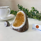 Extra Plus Quality Citrine Cluster w/ flat base, 3.1" Tall 5612 - 0196 - Brazil GemsBrazil GemsExtra Plus Quality Citrine Cluster w/ flat base, 3.1" Tall 5612 - 0196Small Clusters with Flat Bases5612 - 0196