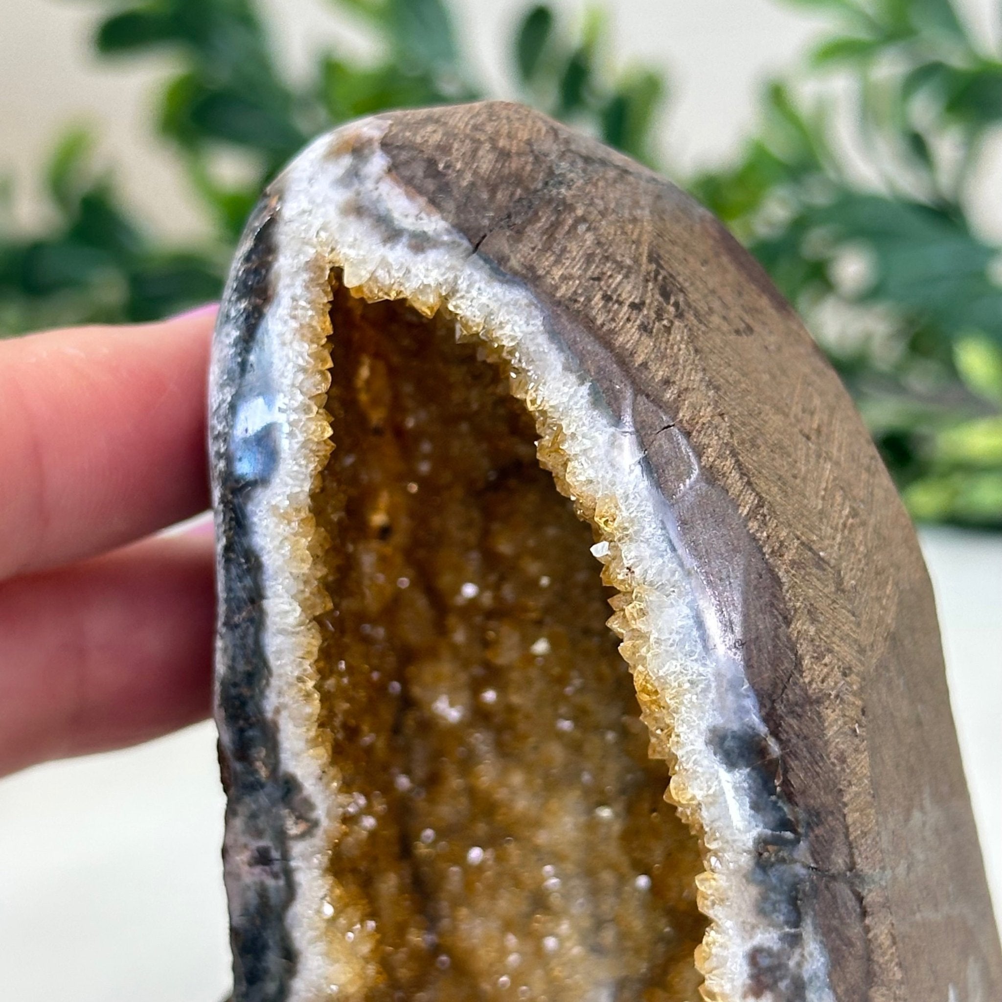 Extra Plus Quality Citrine Cluster w/ flat base, 3.7" Tall 5612 - 0179 - Brazil GemsBrazil GemsExtra Plus Quality Citrine Cluster w/ flat base, 3.7" Tall 5612 - 0179Small Clusters with Flat Bases5612 - 0179