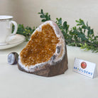 Extra Plus Quality Citrine Cluster w/ flat base, 3.7" Tall 5612 - 0222 - Brazil GemsBrazil GemsExtra Plus Quality Citrine Cluster w/ flat base, 3.7" Tall 5612 - 0222Small Clusters with Flat Bases5612 - 0222