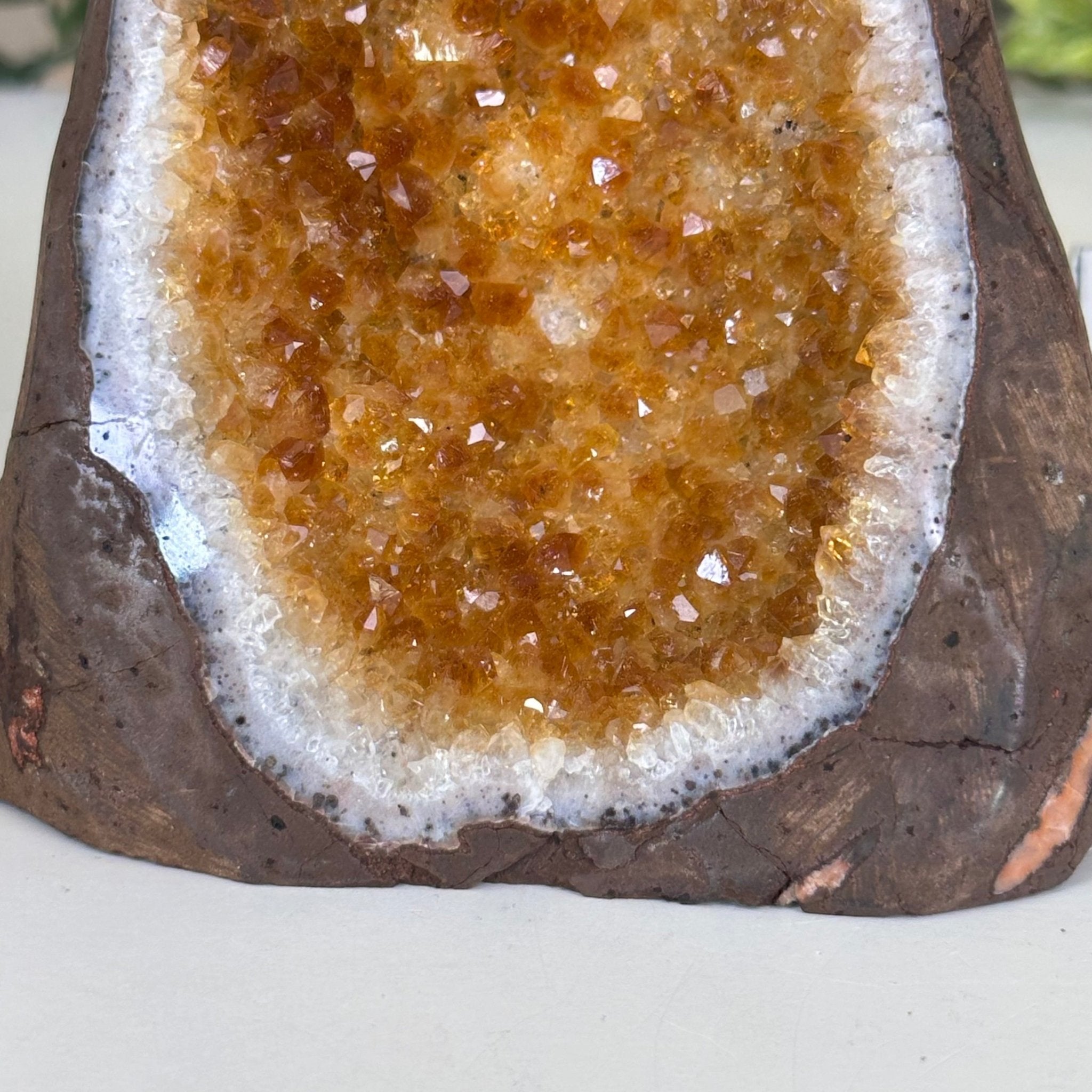 Extra Plus Quality Citrine Cluster w/ flat base, 4.1" Tall 5612 - 0209 - Brazil GemsBrazil GemsExtra Plus Quality Citrine Cluster w/ flat base, 4.1" Tall 5612 - 0209Small Clusters with Flat Bases5612 - 0209
