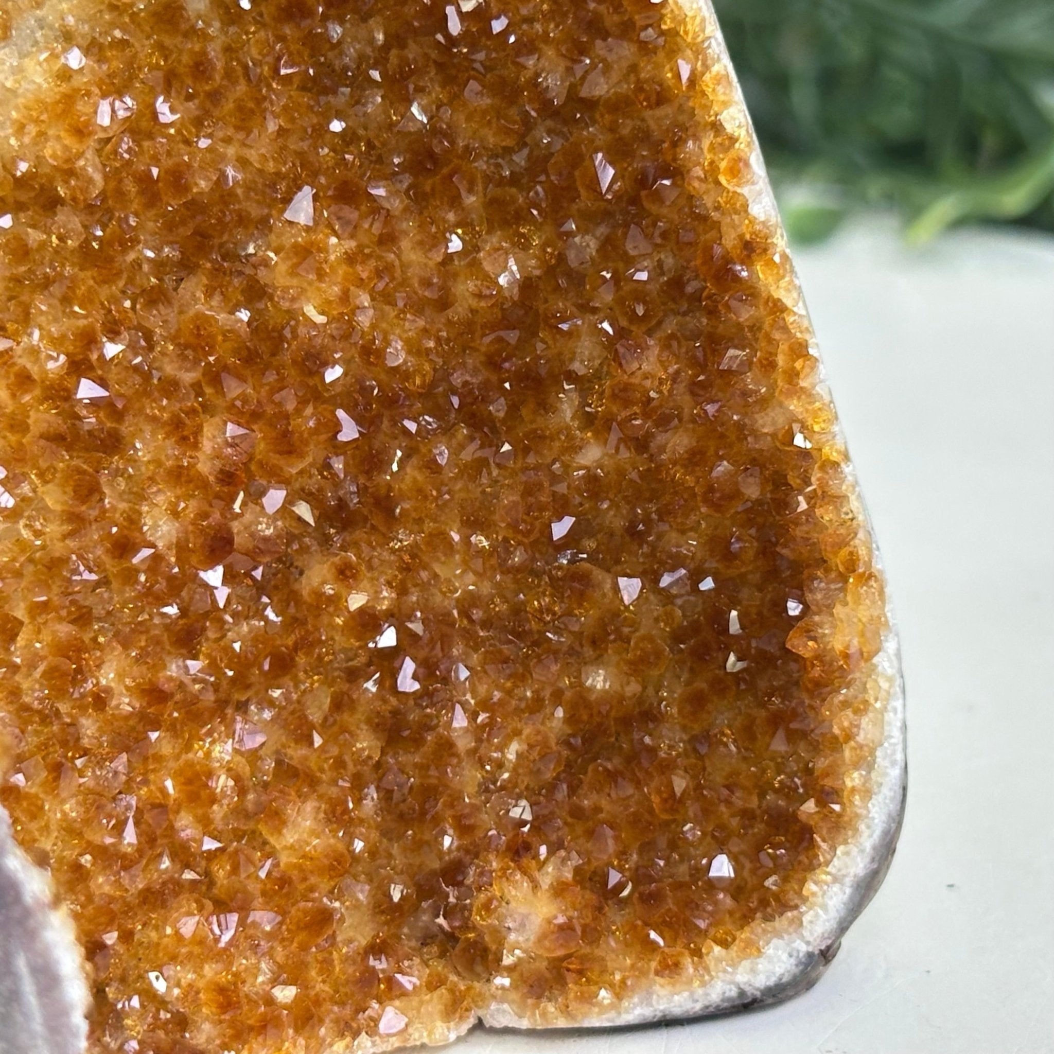 Extra Plus Quality Citrine Cluster w/ flat base, 4.3" Tall 5612 - 0203 - Brazil GemsBrazil GemsExtra Plus Quality Citrine Cluster w/ flat base, 4.3" Tall 5612 - 0203Small Clusters with Flat Bases5612 - 0203