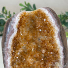 Extra Plus Quality Citrine Cluster w/ flat base, 4.4" Tall 5612 - 0213 - Brazil GemsBrazil GemsExtra Plus Quality Citrine Cluster w/ flat base, 4.4" Tall 5612 - 0213Small Clusters with Flat Bases5612 - 0213