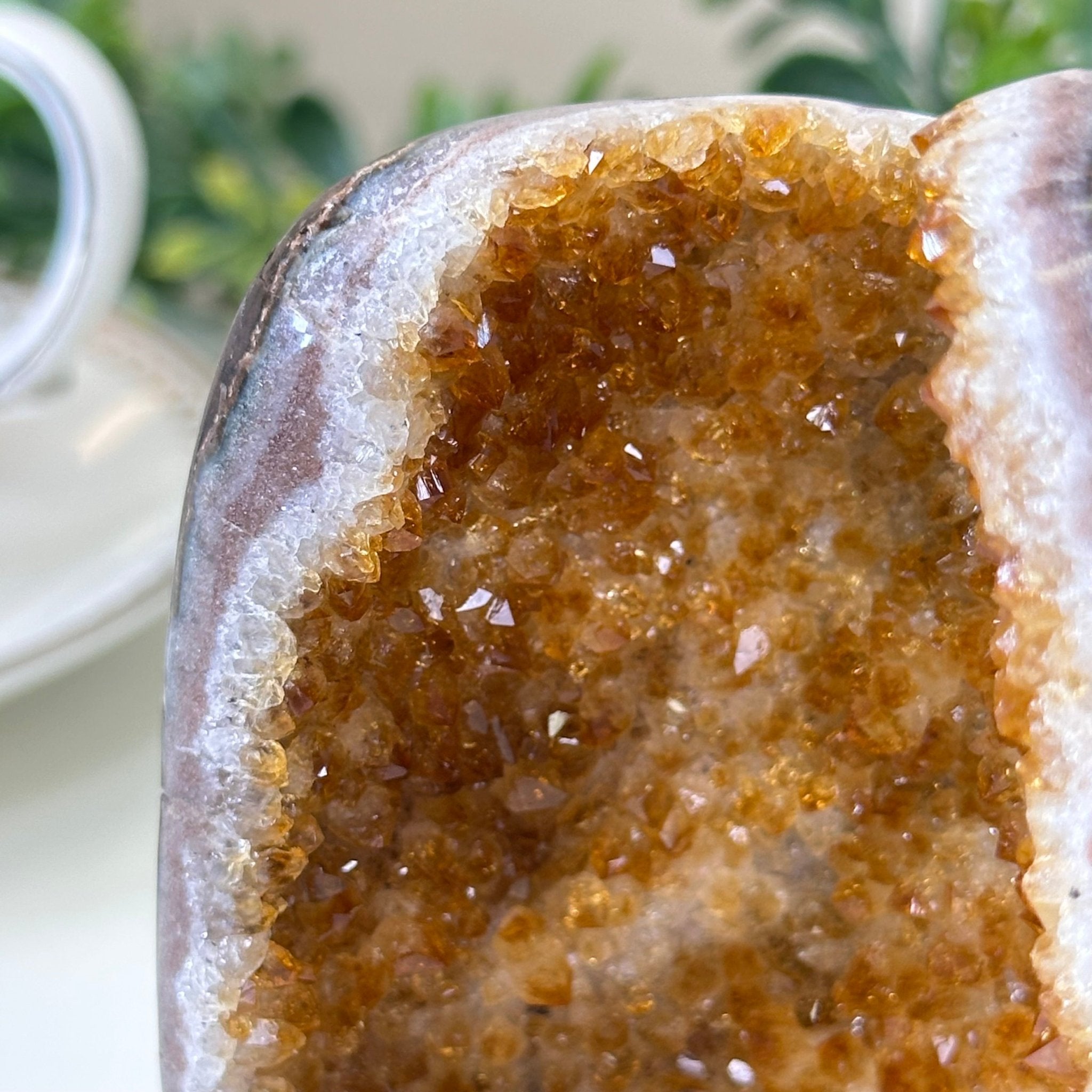 Extra Plus Quality Citrine Cluster w/ flat base, 4.4" Tall 5612 - 0213 - Brazil GemsBrazil GemsExtra Plus Quality Citrine Cluster w/ flat base, 4.4" Tall 5612 - 0213Small Clusters with Flat Bases5612 - 0213
