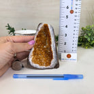 Extra Plus Quality Citrine Cluster w/ flat base, 4.5" Tall 5612 - 0228 - Brazil GemsBrazil GemsExtra Plus Quality Citrine Cluster w/ flat base, 4.5" Tall 5612 - 0228Small Clusters with Flat Bases5612 - 0228
