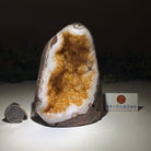 Extra Plus Quality Citrine Cluster w/ flat base, 5.1" Tall 5612 - 0237 - Brazil GemsBrazil GemsExtra Plus Quality Citrine Cluster w/ flat base, 5.1" Tall 5612 - 0237Small Clusters with Flat Bases5612 - 0237