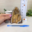Extra Plus Quality Citrine Cluster w/ flat base, 5.2" Tall 5612 - 0239 - Brazil GemsBrazil GemsExtra Plus Quality Citrine Cluster w/ flat base, 5.2" Tall 5612 - 0239Small Clusters with Flat Bases5612 - 0239