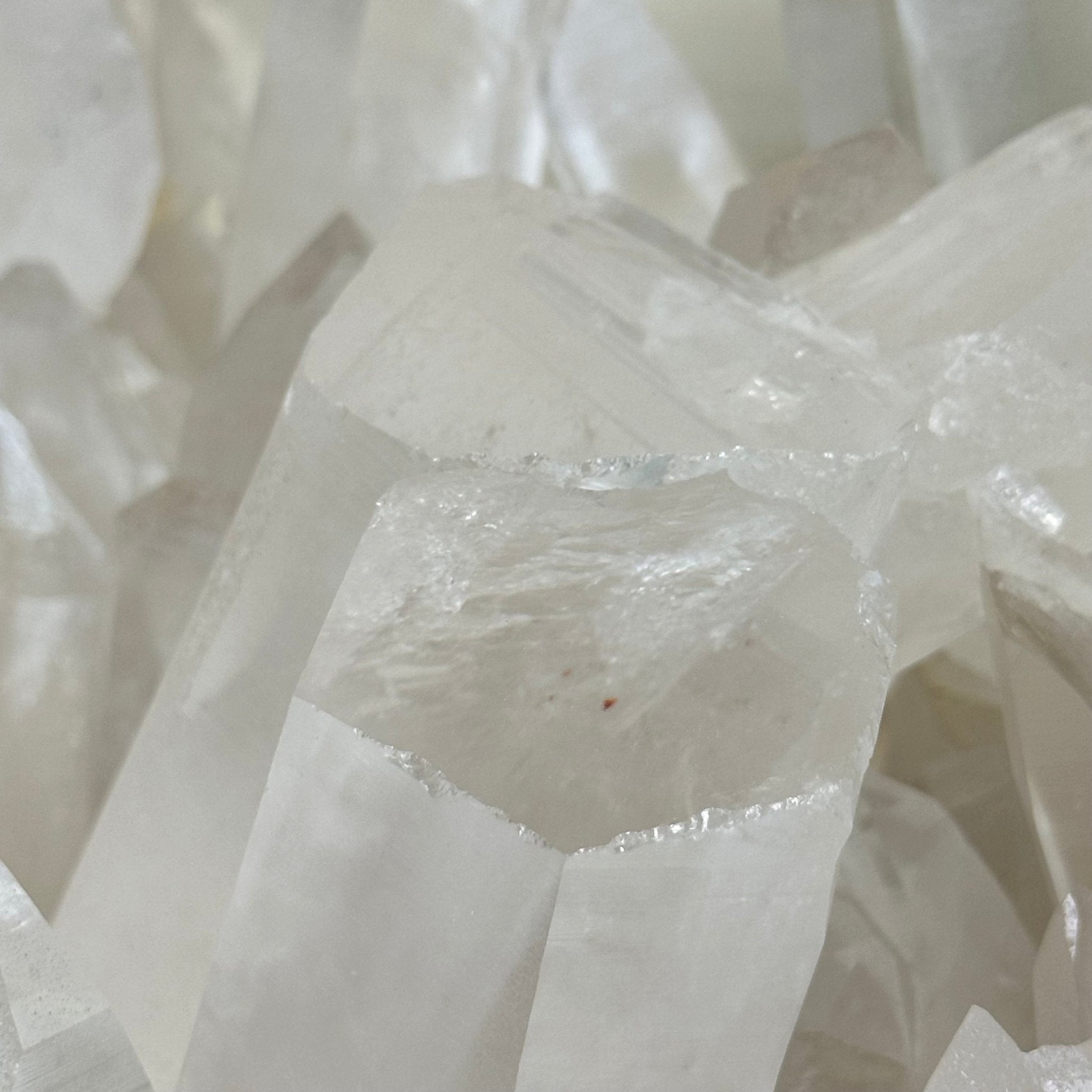 Extra Plus Quality Clear Quartz Cluster 39.2 lbs & 17.3" Long 5494 - 0011 - Brazil GemsBrazil GemsExtra Plus Quality Clear Quartz Cluster 39.2 lbs & 17.3" Long 5494 - 0011Clusters With Natural Bases5494 - 0011