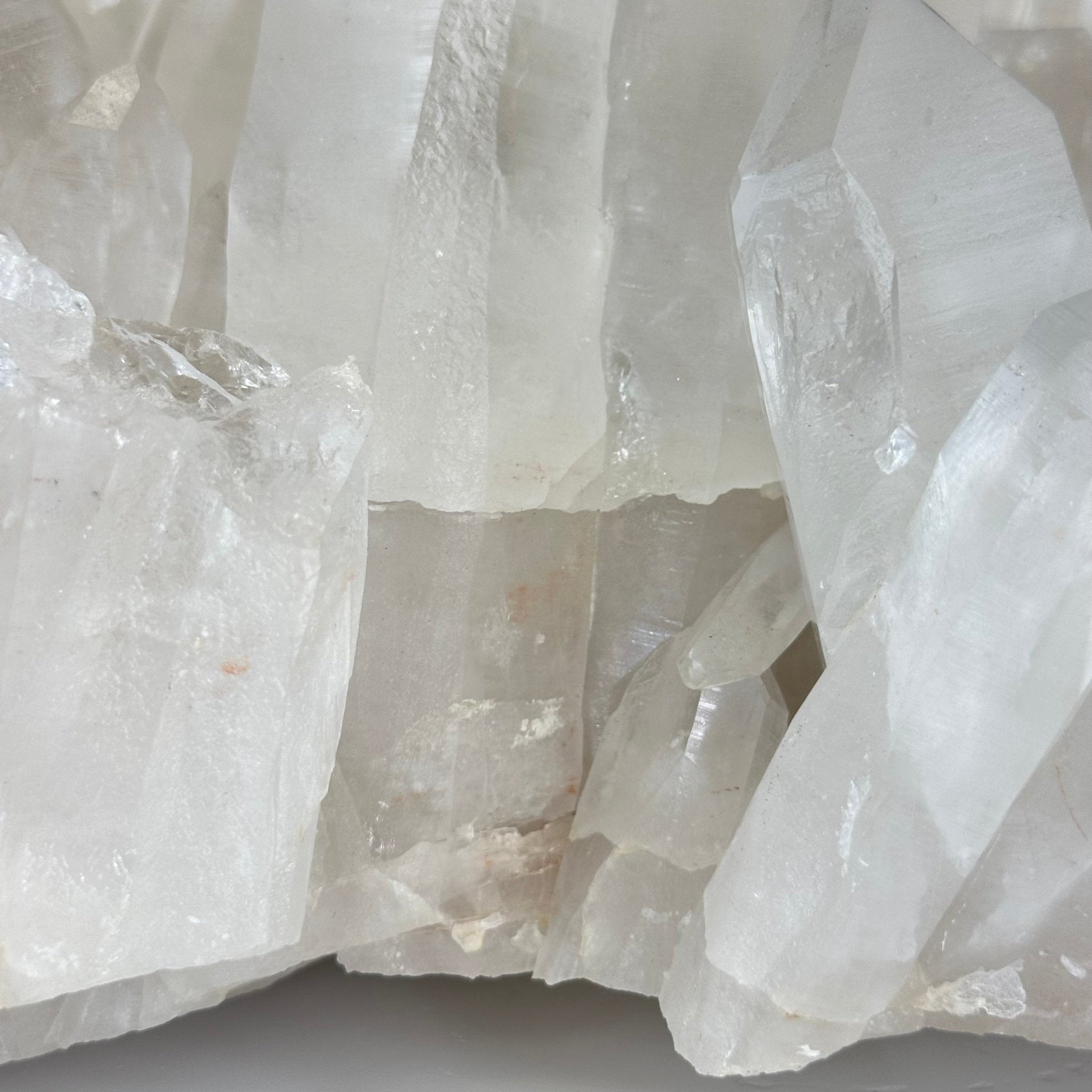 Extra Plus Quality Clear Quartz Cluster 39.2 lbs & 17.3" Long 5494 - 0011 - Brazil GemsBrazil GemsExtra Plus Quality Clear Quartz Cluster 39.2 lbs & 17.3" Long 5494 - 0011Clusters With Natural Bases5494 - 0011