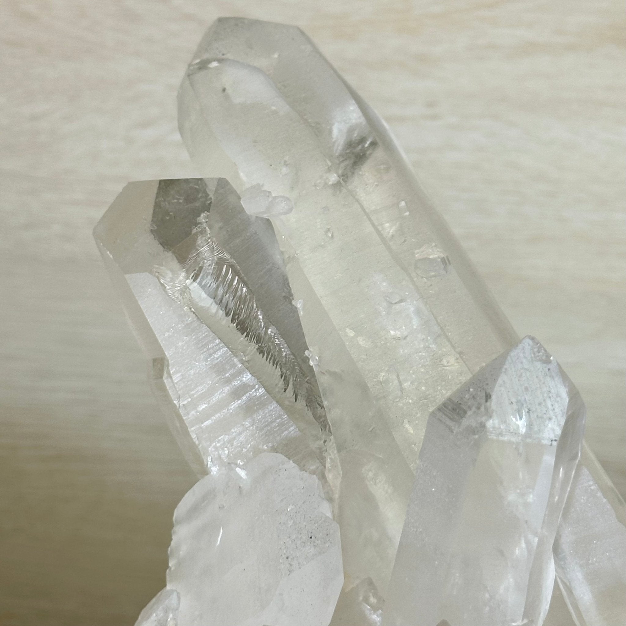 Extra Plus Quality Clear Quartz Cluster 39.2 lbs & 17.3" Long 5494 - 0011 - Brazil GemsBrazil GemsExtra Plus Quality Clear Quartz Cluster 39.2 lbs & 17.3" Long 5494 - 0011Clusters With Natural Bases5494 - 0011
