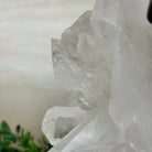 Extra Plus Quality Clear Quartz Point on a Metal Stand, 5.6 lbs & 11.2" Tall 3121CQ - 013 - Brazil GemsBrazil GemsExtra Plus Quality Clear Quartz Point on a Metal Stand, 5.6 lbs & 11.2" Tall 3121CQ - 013Crystal Points3121CQ - 013
