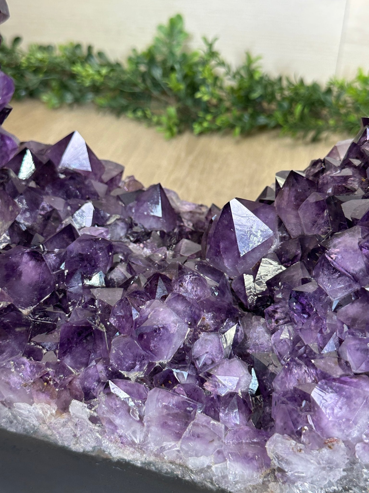 Extra Plus Quality Open 2 - Sided Amethyst Cathedral 149.9 lbs & 37" Tall #5605 - 0225 - Brazil GemsBrazil GemsExtra Plus Quality Open 2 - Sided Amethyst Cathedral 149.9 lbs & 37" Tall #5605 - 0225Open 2 - Sided Cathedrals5605 - 0225