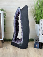 Extra Plus Quality Open 2 - Sided Amethyst Cathedral 149.9 lbs & 37" Tall #5605 - 0225 - Brazil GemsBrazil GemsExtra Plus Quality Open 2 - Sided Amethyst Cathedral 149.9 lbs & 37" Tall #5605 - 0225Open 2 - Sided Cathedrals5605 - 0225