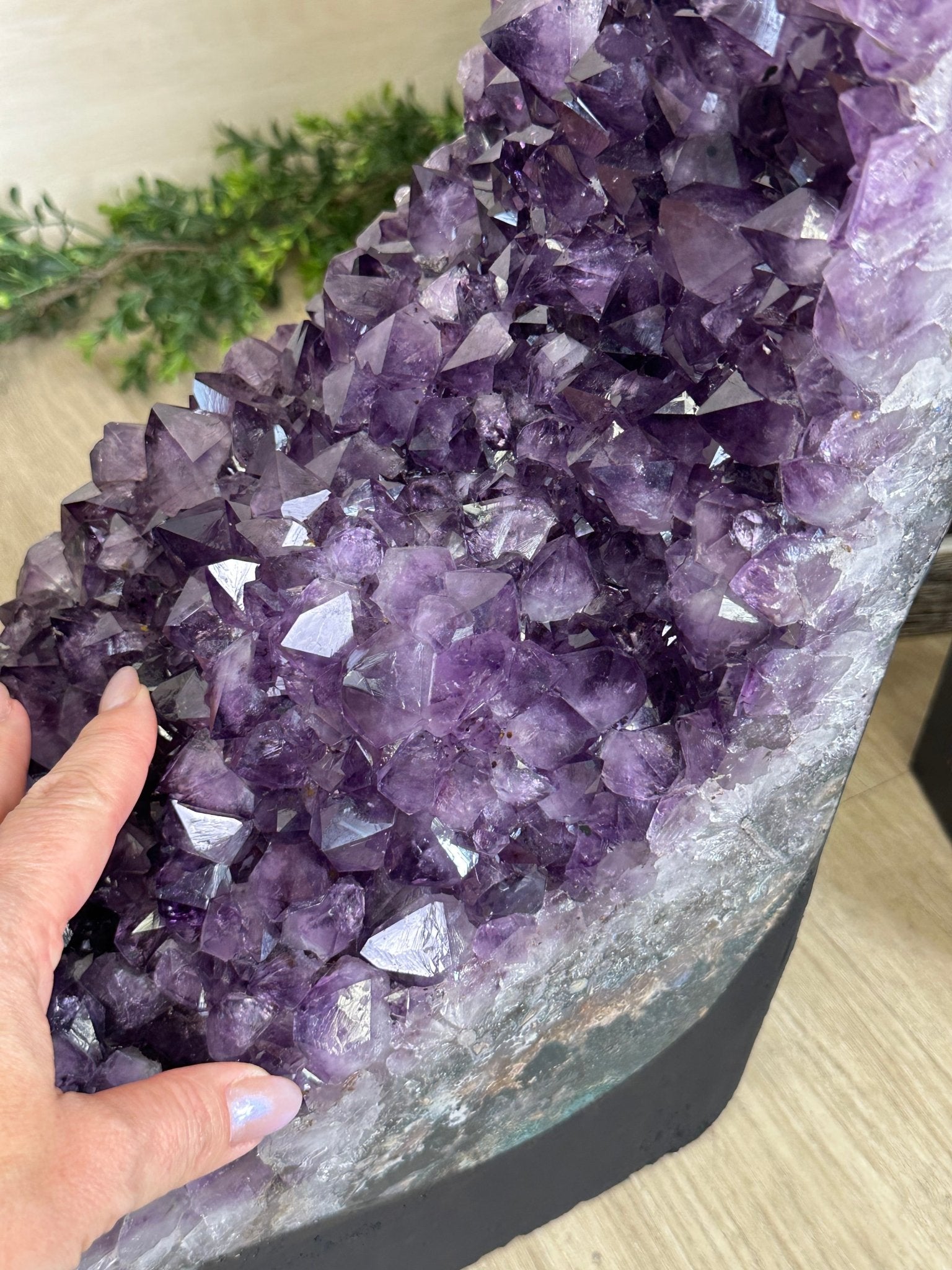 Extra Plus Quality Open 2 - Sided Amethyst Cathedral 149.9 lbs & 37" Tall #5605 - 0225 - Brazil GemsBrazil GemsExtra Plus Quality Open 2 - Sided Amethyst Cathedral 149.9 lbs & 37" Tall #5605 - 0225Open 2 - Sided Cathedrals5605 - 0225