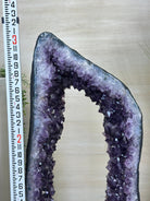 Extra Plus Quality Open 2 - Sided Amethyst Cathedral 149.9 lbs & 37" Tall #5605 - 0225 - Brazil GemsBrazil GemsExtra Plus Quality Open 2 - Sided Amethyst Cathedral 149.9 lbs & 37" Tall #5605 - 0225Open 2 - Sided Cathedrals5605 - 0225