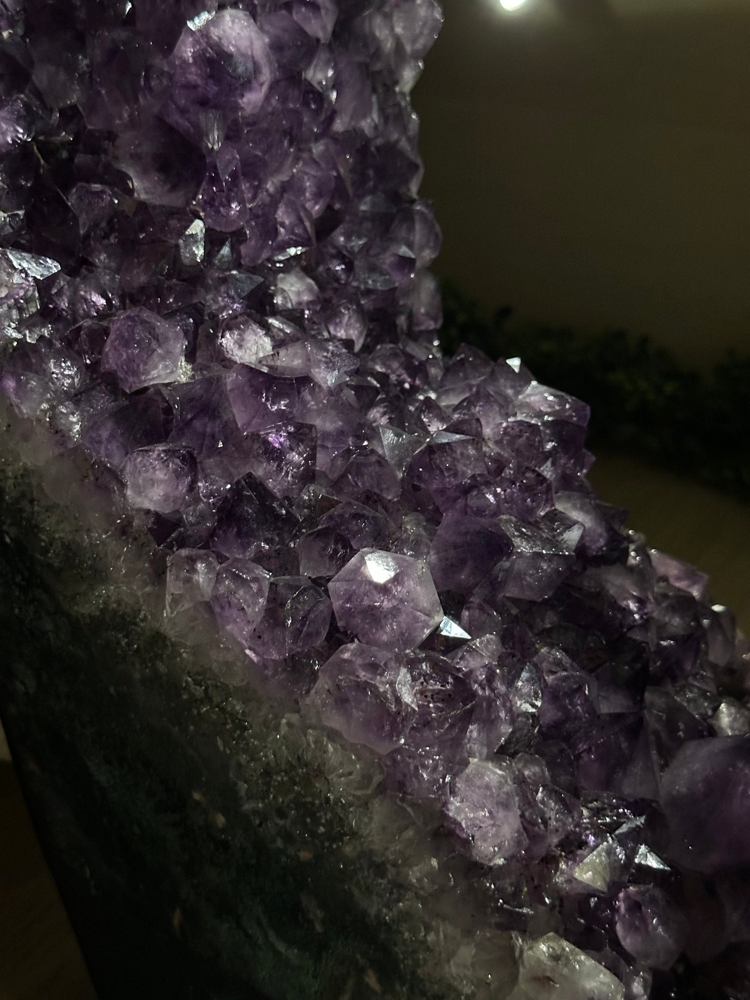 Extra Plus Quality Open 2 - Sided Amethyst Cathedral 149.9 lbs & 37" Tall #5605 - 0225 - Brazil GemsBrazil GemsExtra Plus Quality Open 2 - Sided Amethyst Cathedral 149.9 lbs & 37" Tall #5605 - 0225Open 2 - Sided Cathedrals5605 - 0225