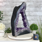 Extra Plus Quality Open 2 - Sided Amethyst Cathedral 27.1 lbs & 18.5" Tall #5605 - 0153 - Brazil GemsBrazil GemsExtra Plus Quality Open 2 - Sided Amethyst Cathedral 27.1 lbs & 18.5" Tall #5605 - 0153Open 2 - Sided Cathedrals5605 - 0153