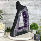 Extra Plus Quality Open 2 - Sided Amethyst Cathedral 27.1 lbs & 18.5" Tall #5605 - 0153 - Brazil GemsBrazil GemsExtra Plus Quality Open 2 - Sided Amethyst Cathedral 27.1 lbs & 18.5" Tall #5605 - 0153Open 2 - Sided Cathedrals5605 - 0153